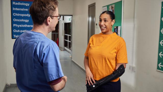 hospital clinics talking