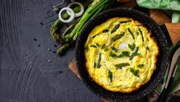 Asparagus frittata
