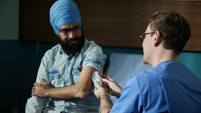 patient and healthcare professional