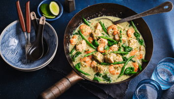 Green Thai Fish Curry