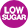 Low sugar