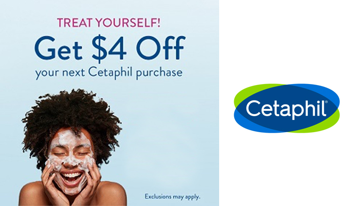 Get $4 Off Your Next Cetaphil Purchase