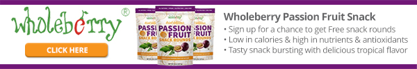 Wholeberry Passion Fruit Snack Rounds