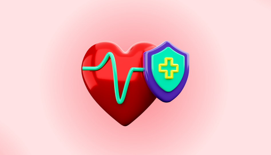 High cholesterol is associated with heart disease